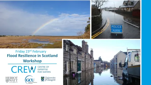 Flood Resilience in Scotland Flood Resilience in Scotland