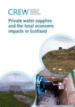 Private Water Supplies and Local Economic Impacts in Scotland. Front cover photos: Paul Teedon, GCU