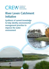 River Leven Catchment Initiative; Photo credit: Linda May, CEH