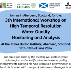 5th International Workshop on High Temporal Resolution Water Quality Monitoring and Analysis