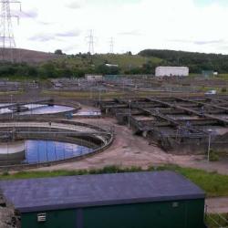 Waste water treatment works. Photo credit: Brian Quinn