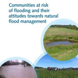 Communities at risk of flooding and their attitudes towards NFM. Photo credits: James Hutton Institute