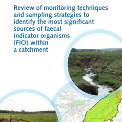 Report cover FIO monitoring and sampling. Photo credit: James Hutton Institute