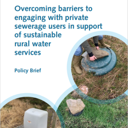 Private sewerage system; Cover photos courtesy of: Rowan Ellis (James Hutton Institute)