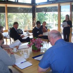  Participants at a CREW workshop to identify capacity building projects