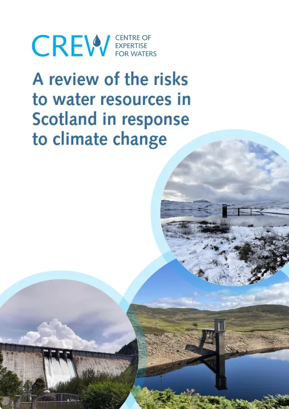 Risks to water resources in Scotland in response to climate change; Cover photographs: Photographs courtesy of Dr Christopher J. White and Dr Douglas Bertram. Risks to water resources in Scotland in response to climate change; Cover photographs: Photographs courtesy of Dr Christopher J. White and Dr Douglas Bertram.