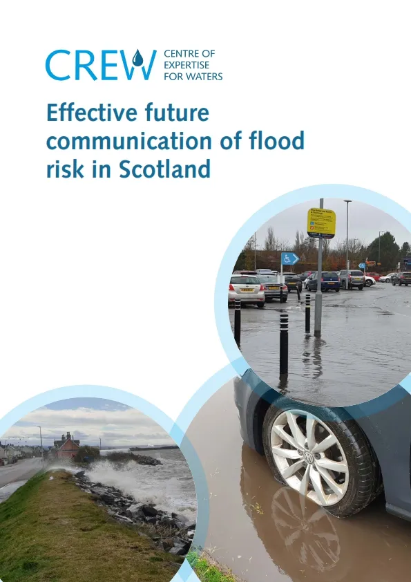 Effective future communication of flood risk in Scotland Photos: Courtesy of GCU staff