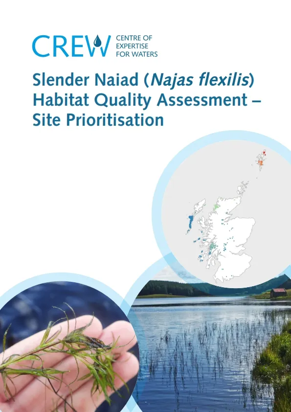 Slender Naiad (Najas Flexilis) Habitat - Site Prioritisation Slender Naiad (Najas Flexilis) Habitat - Site Prioritisation